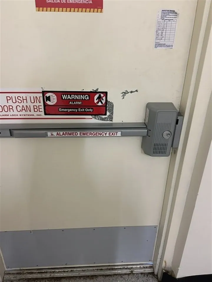 Panic Bars and Exits